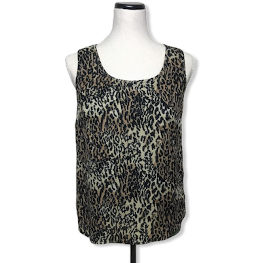 Cheetah leopard animal print tank top